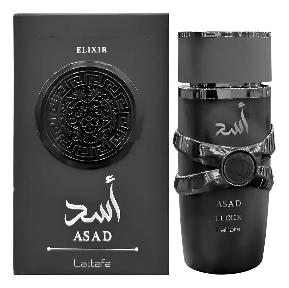 Asad Elixir Lattafa Perfume Árabe (masculino) 100 Ml