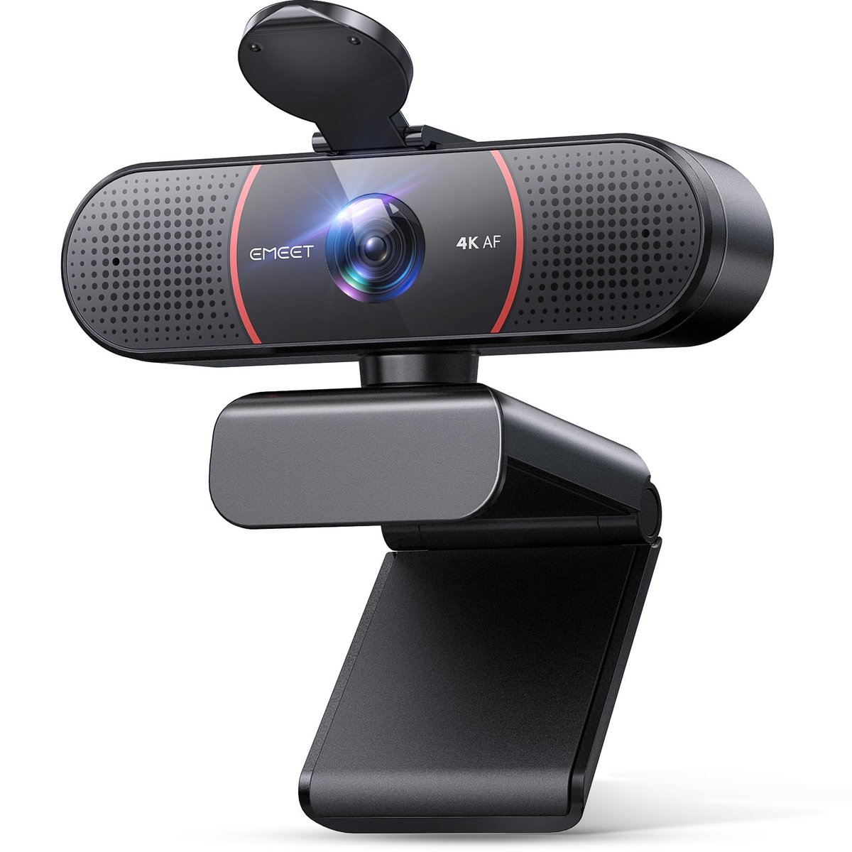 Webcam EMEET C960 4K, Sensor Sony UHD, Foco Automático PDAF, Microfones Duplos, Correção de Luz, FOV 73°, Capa de Privacidade