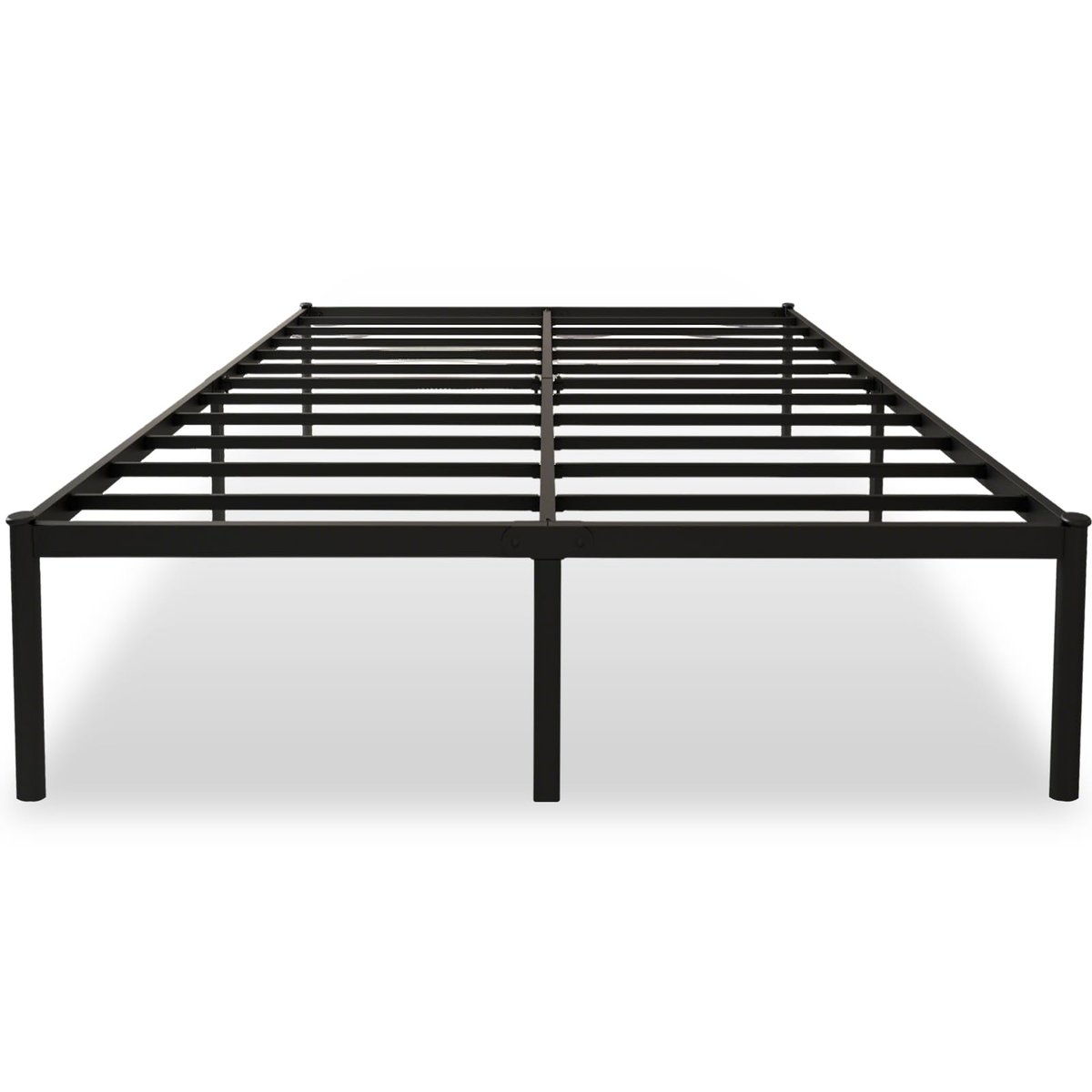 Cama de Casal 138x188cm, Estrutura Metálica Preta