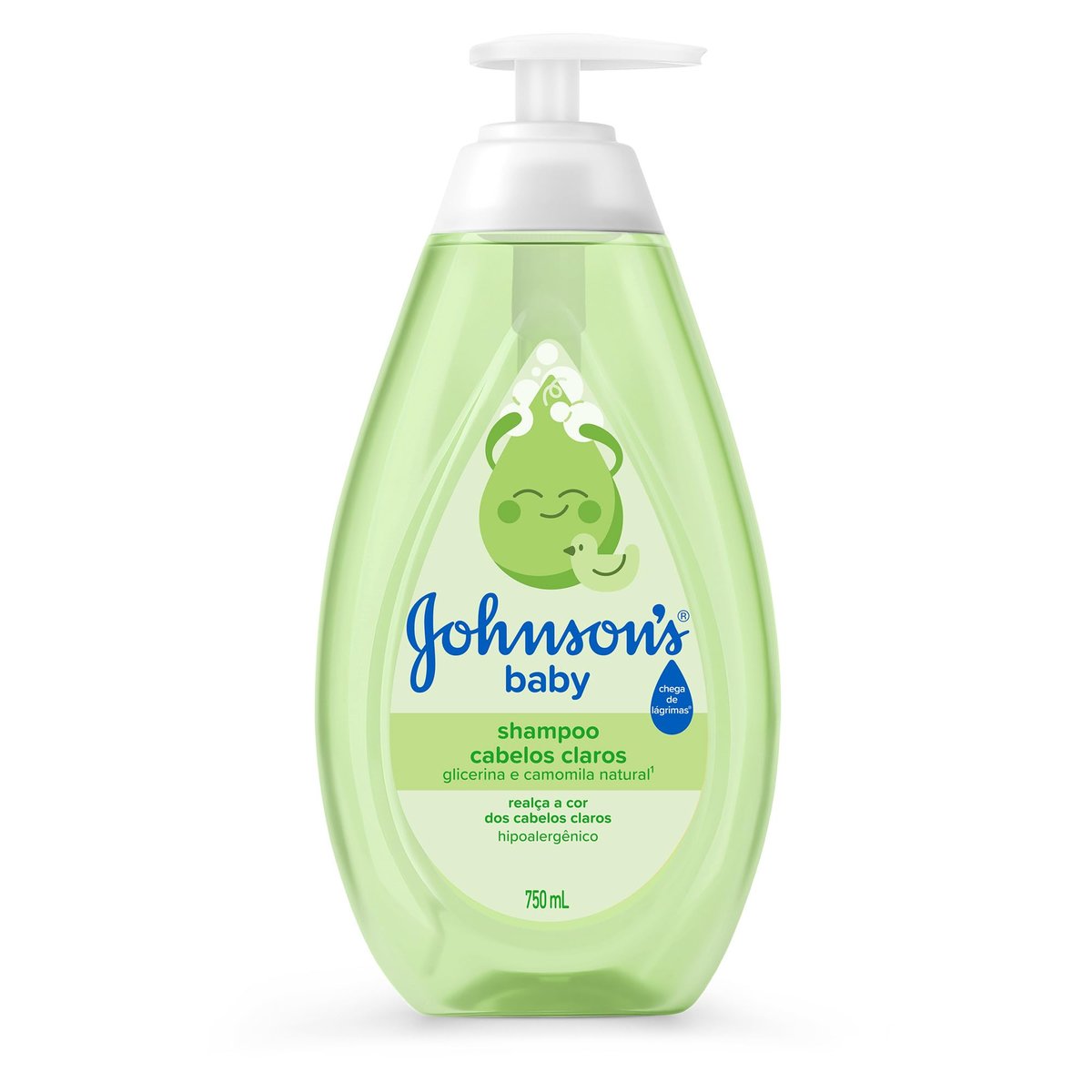Shampoo Johnson's Baby Cabelos Claros, 750ml