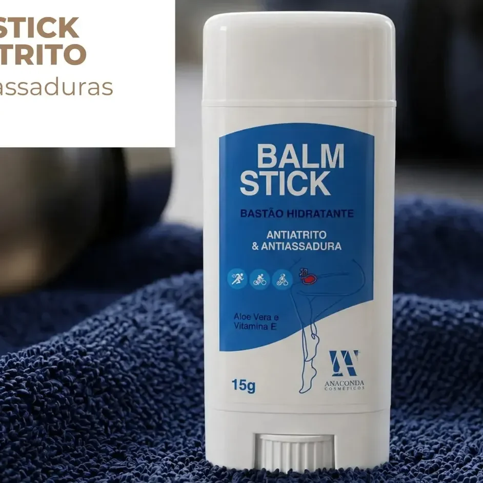 Balm Stick-hidratante Corporal Anaconda Anti Atrito 15gr Fragrância Aloe Vera