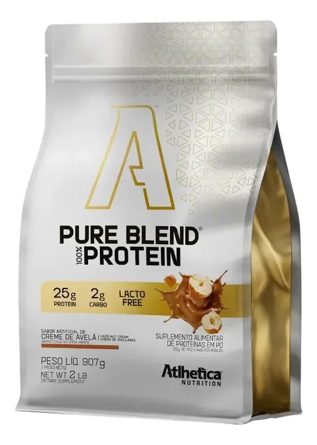 Whey Pure Blend 100% Lacto-free 907g Creme De Avelã Creme De Avelã Chocolate