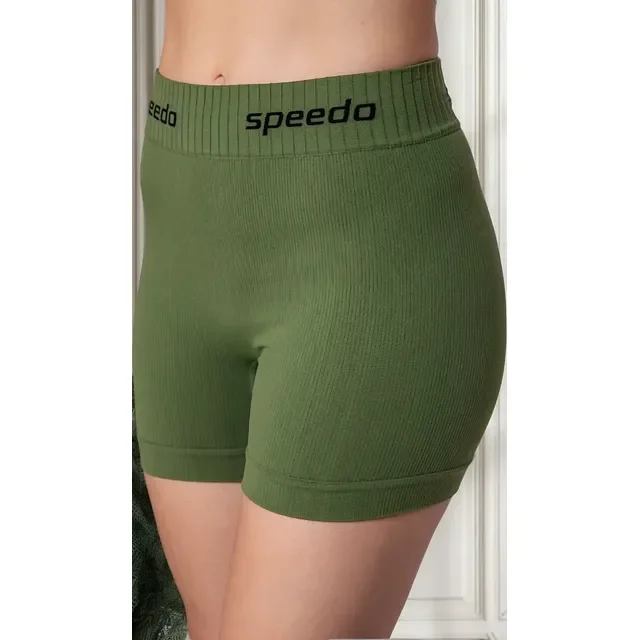 Shorts Speedo Feminino Canelado Fitness Academia