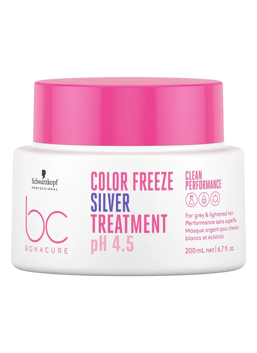 Schwarzkopf Professional BC Bonacure Clean Performance Color Freeze Silver - Máscara Matizadora 200ml