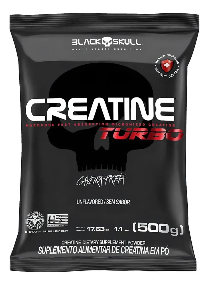 Creatine Turbo Black Skull 500g