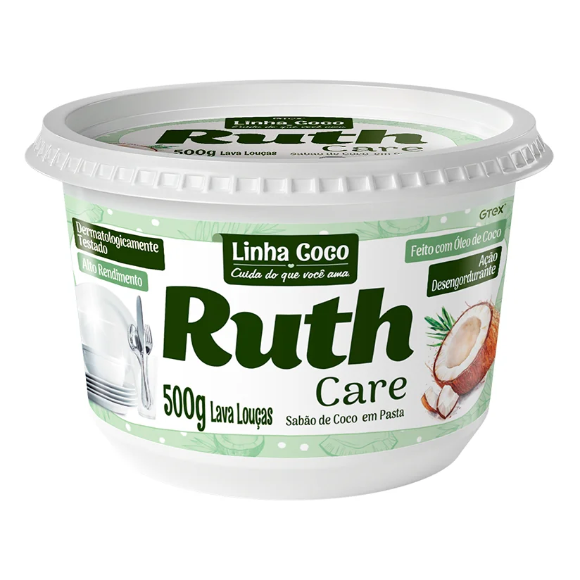 Sabão em Pasta Coco Ruth - 500G
