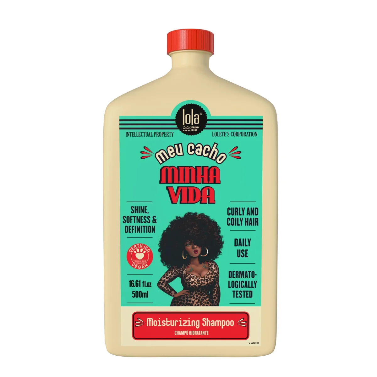 Meu Cacho Minha Vida Shampoo 500ml , Lola Cosmetics