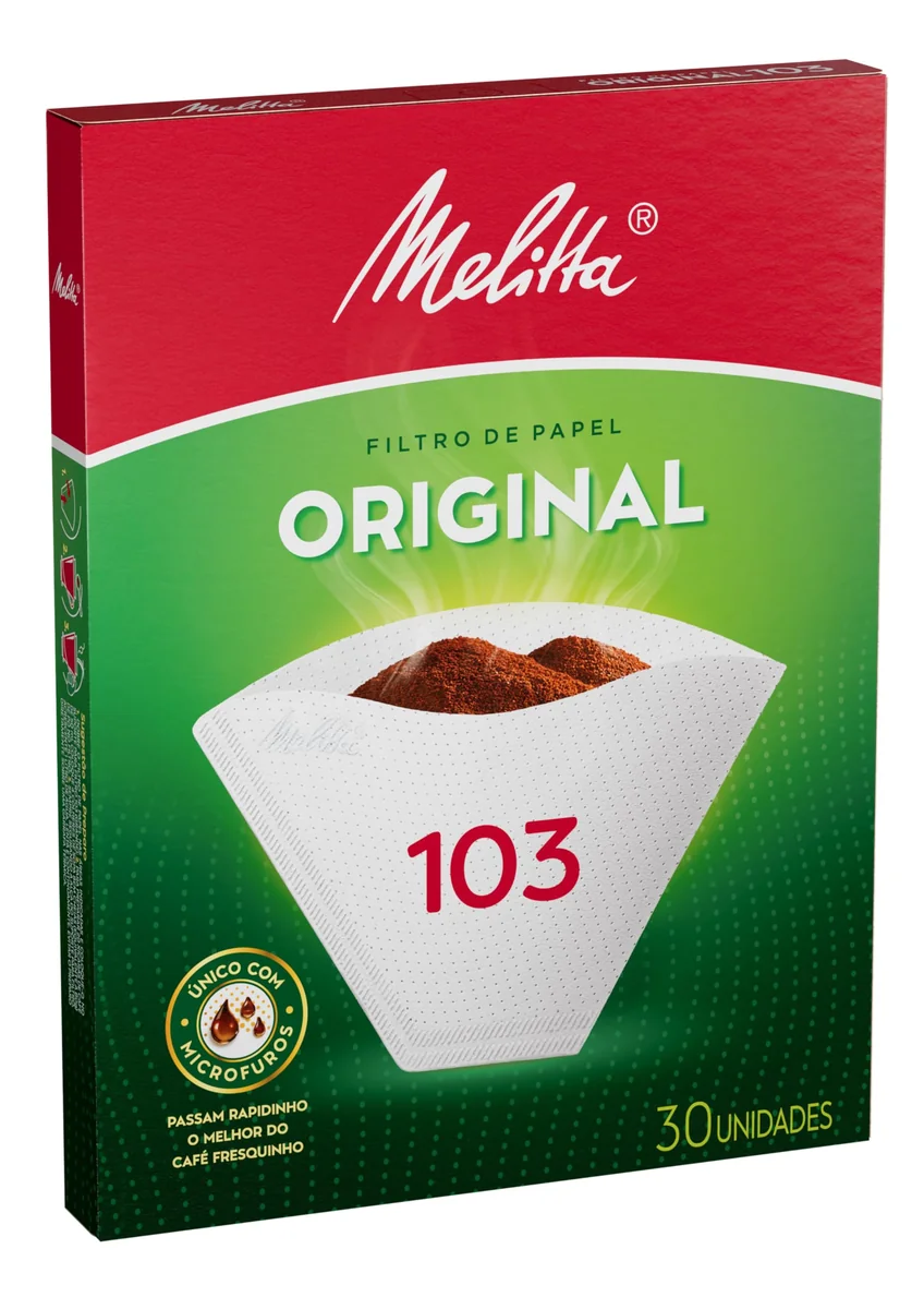 Filtro de Papel 103 Melitta 30 Unidades