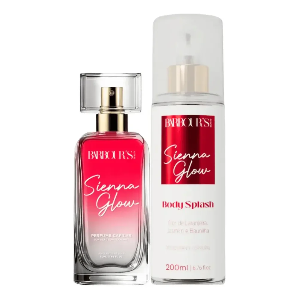 Perfume Capilar E Body Splash Sienna Glow Barbour's Beauty