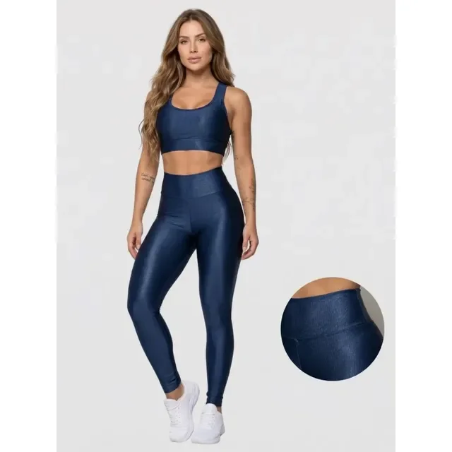 Conjunto Legging Blackout Zero Transparência Roupas Academia