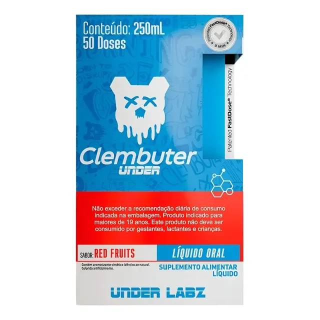 Clembuter Under Fast Dose Termogênico Cafeína Under Labz