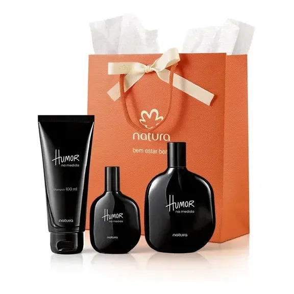 Kit Humor Na Medida Natura Desodorante Colônia Masculino