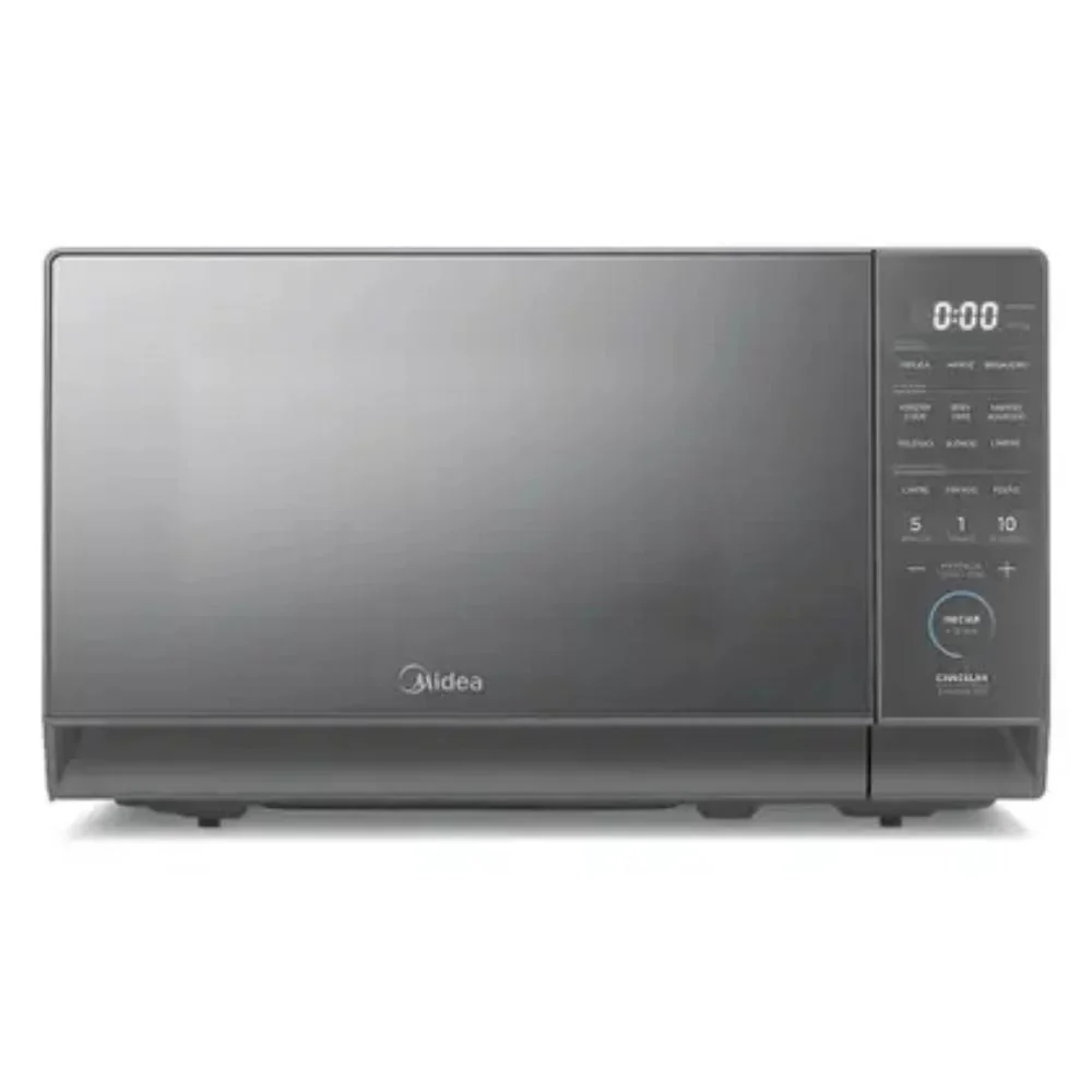 Micro-Ondas Midea MasterCook 20L Porta Espelhada Prata MHP20S1 110V