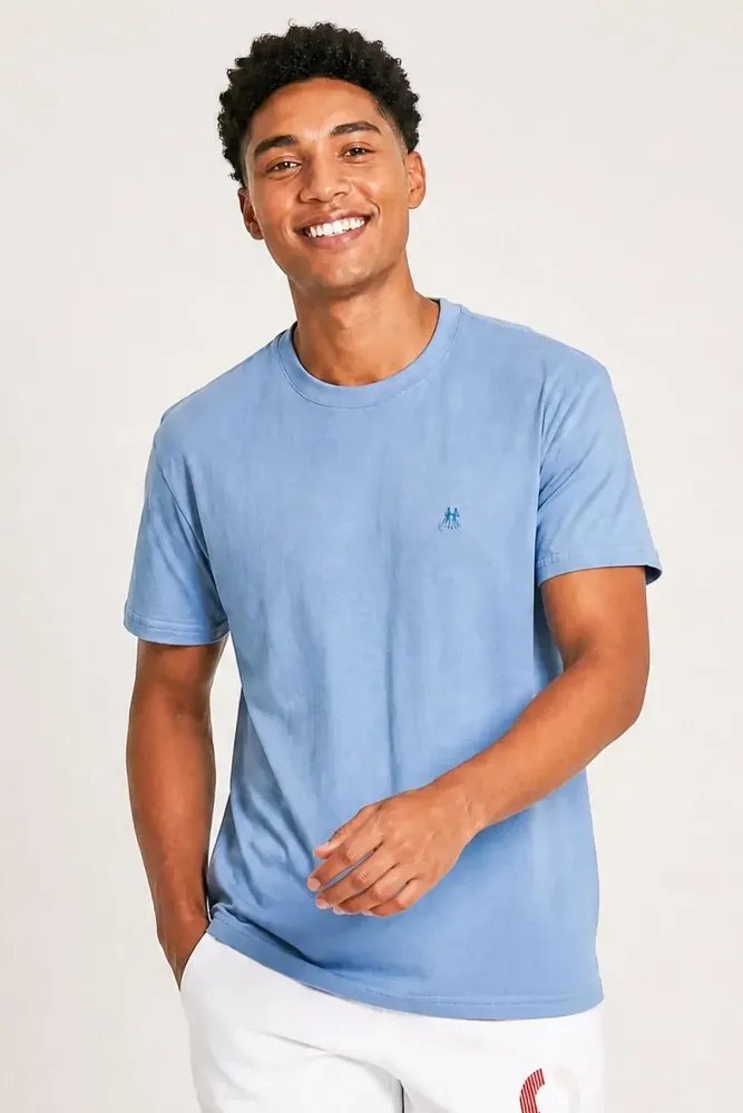Camiseta Básica Polo Wear Azul-claro G