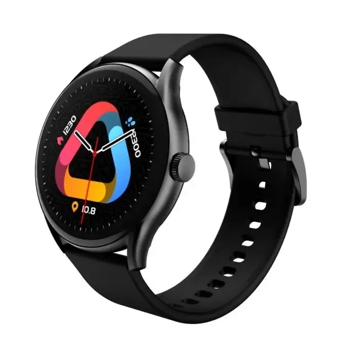 Relógio Smartwatch Qcy Gt S8 Tela Amoled Bluetooth Ipx8 Cor Preto