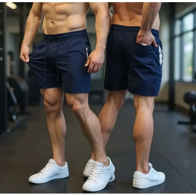 Bermuda Academia Masculino Lycra Shorts Tactel Treino Praia
