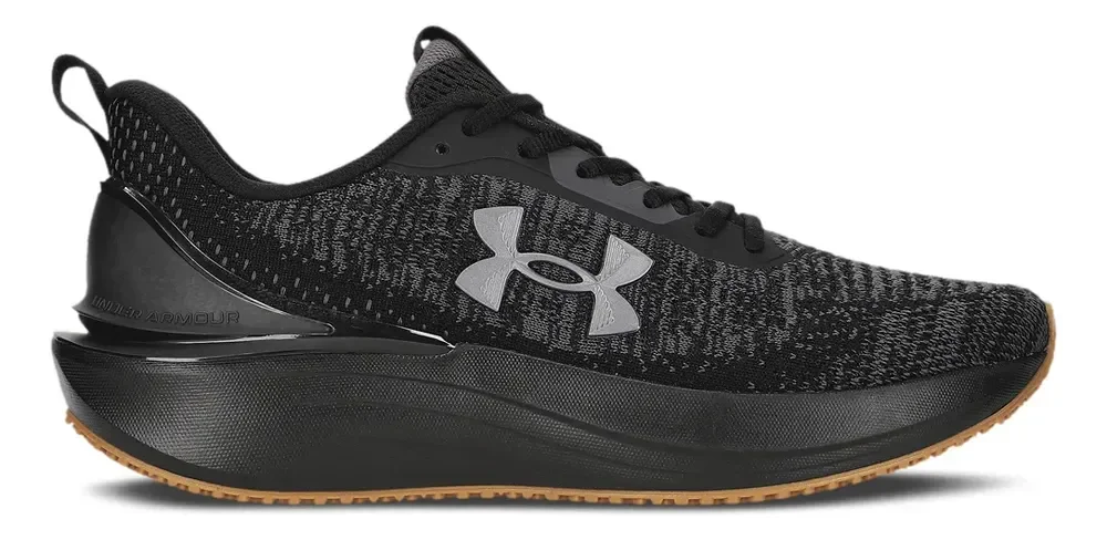 Tênis De Corrida Masculino Charged Skyline 4 Under Armour Preta Lisa 43 Br