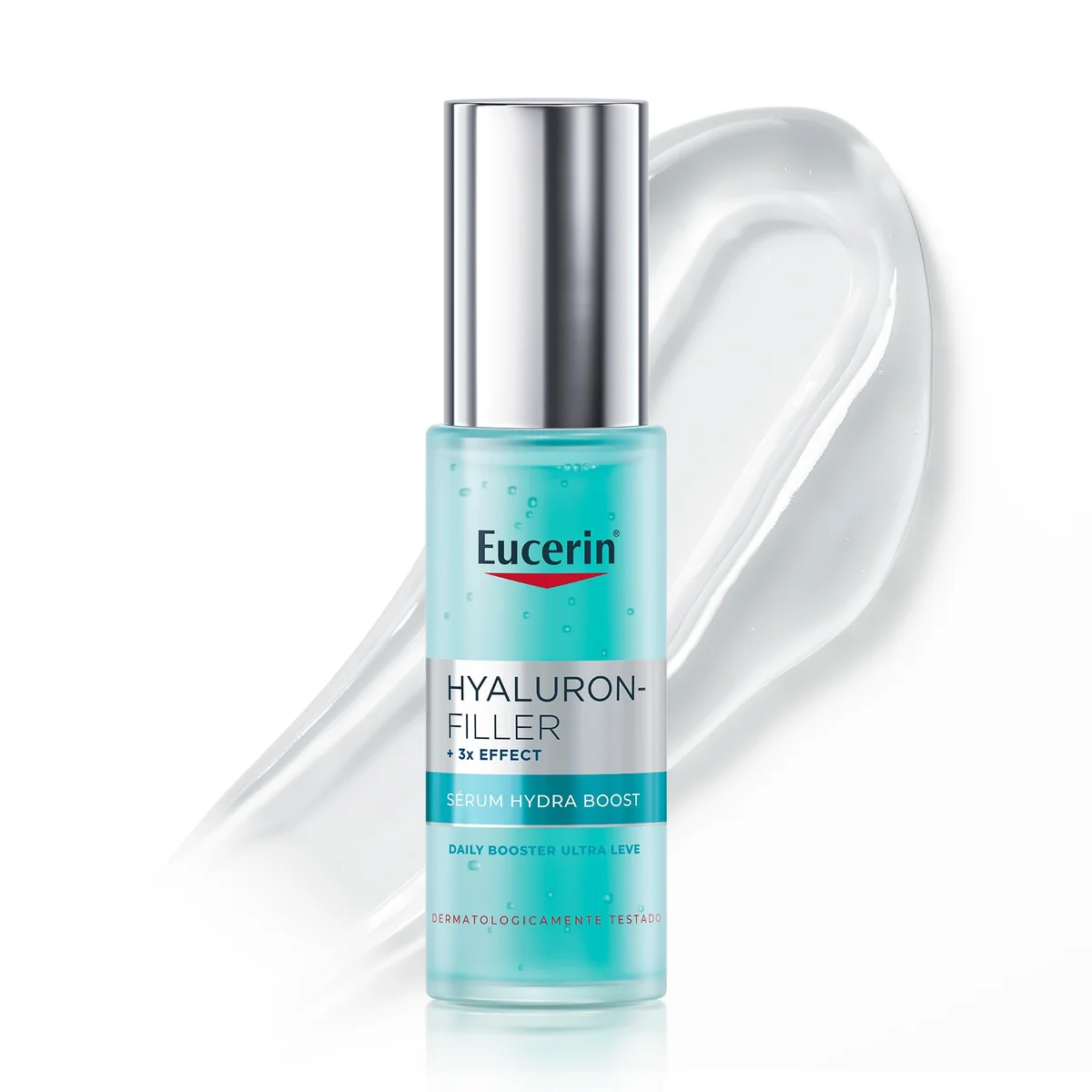 EUCERIN Sérum Facial Daily Booster UltraLeve 30ml, 24h Hidratação, Fortaceledor, Hyaluron-Filler, Ácido Hialurônico, Antirrugas, Hidratante