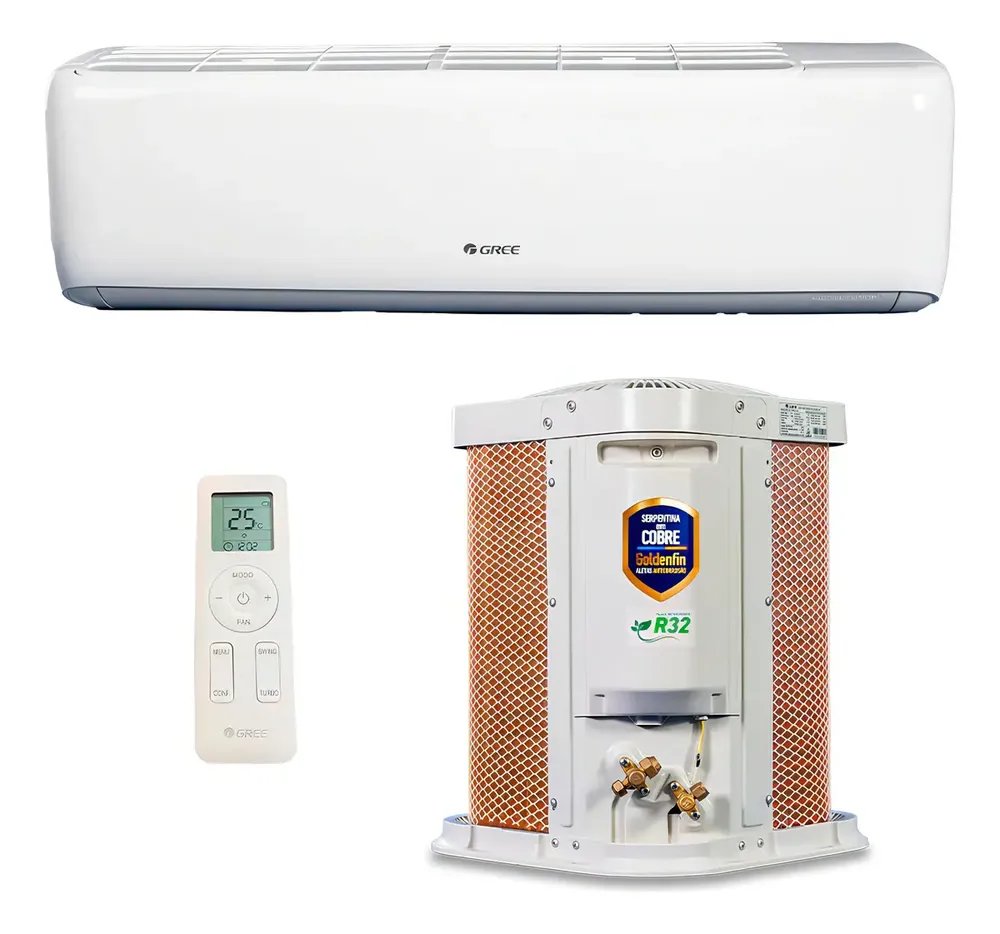 Ar Condicionado Split Hi Wall Inverter R-32 G-top Auto Gree 18.000 BTUs Frio Monofásico