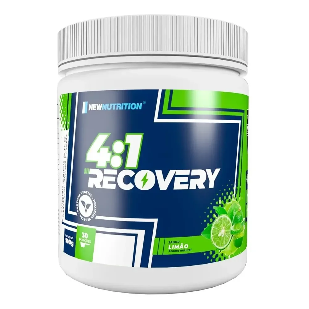 Recovery 4:1 900g Endurance Series Pós Treino Newnutrition Sabor Limão Limão