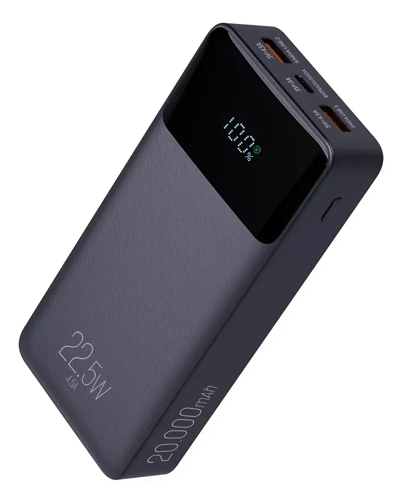 Power Bank Pro 20000mah ELG Pb200bk, Bateria Portátil Univer Preto