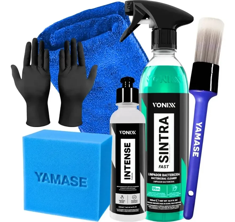 Kit Intense Renova Revitalizador Plástico Sintra Fast Vonixx