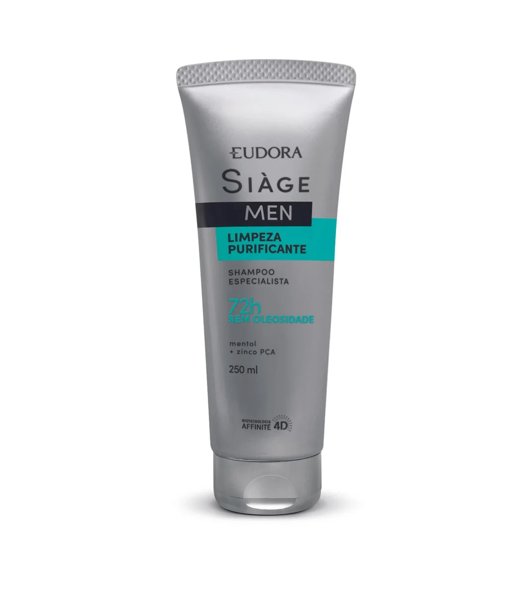 EUDORA SIÀGE SHAMPOO LIMPEZA PURIFICANTE MEN 250ML