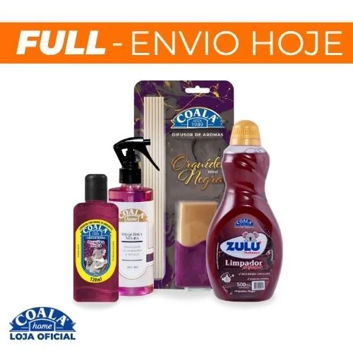 Kit os Favoritos Coala Orquídea Negra - 4 Itens