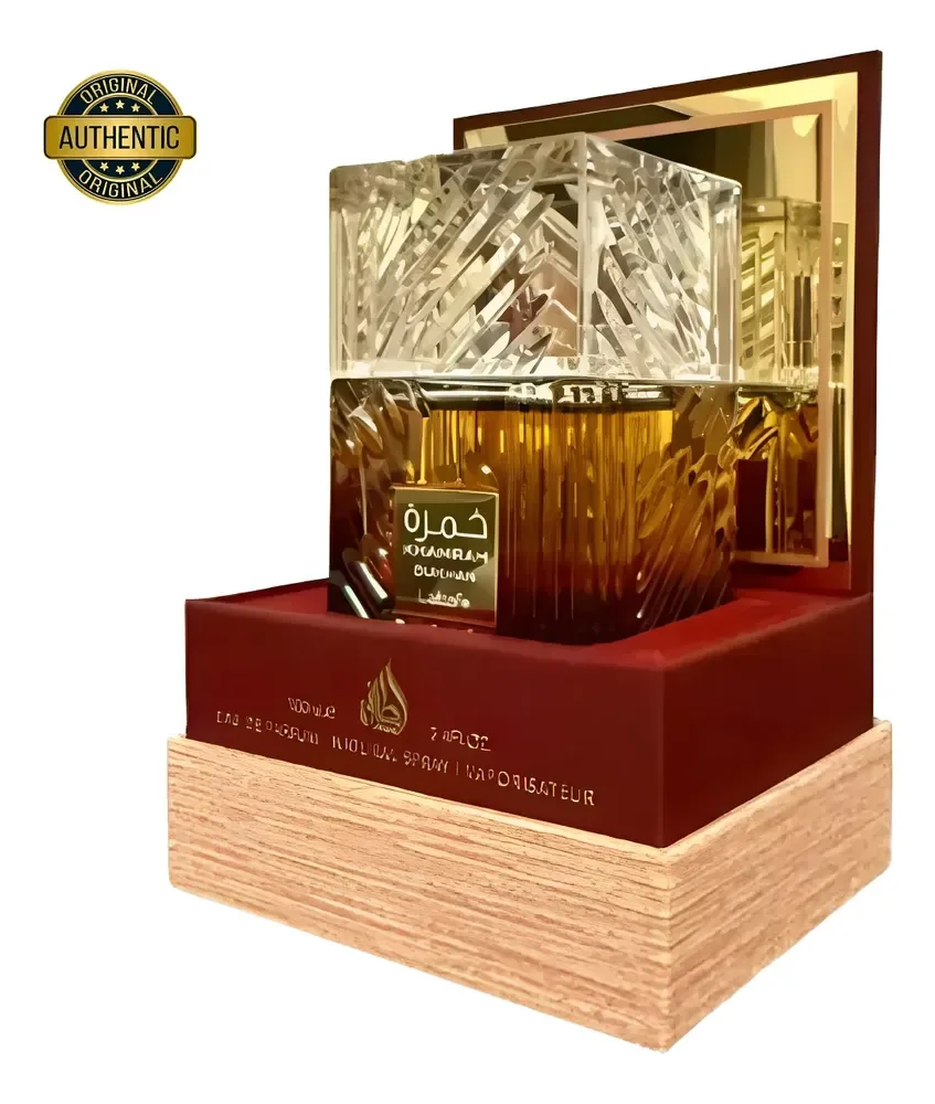 Perfume Árabe Khamrah Dukhan Lattafa 100 Ml Eua De Parfum