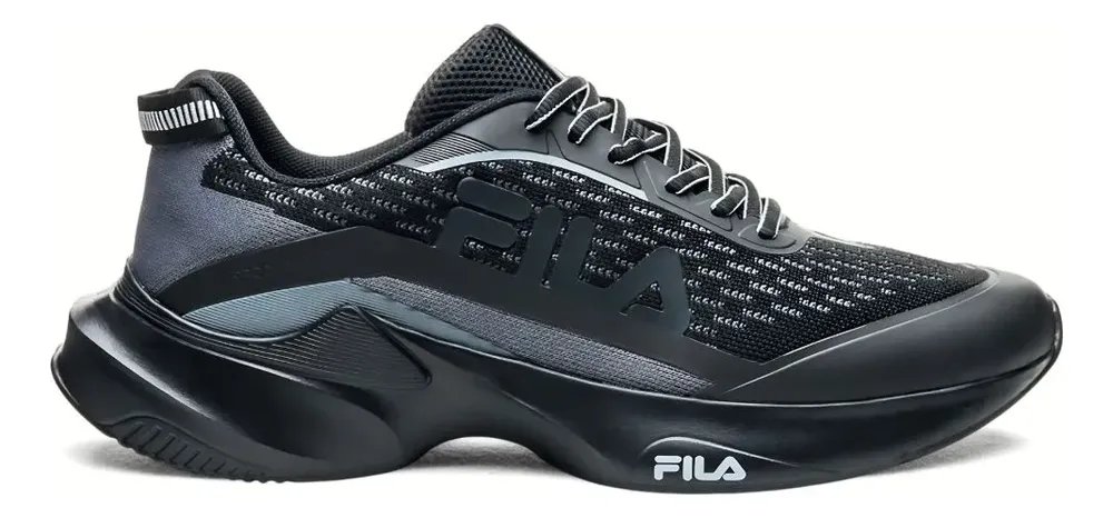 Tenis Fila Masculino Progress Lite 2 Treino Conforto Preto/grafite 42 Br