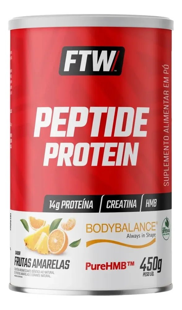 Peptide Protein BodyBalance® em Pó FTW 450g Sabor Frutas Amarelas