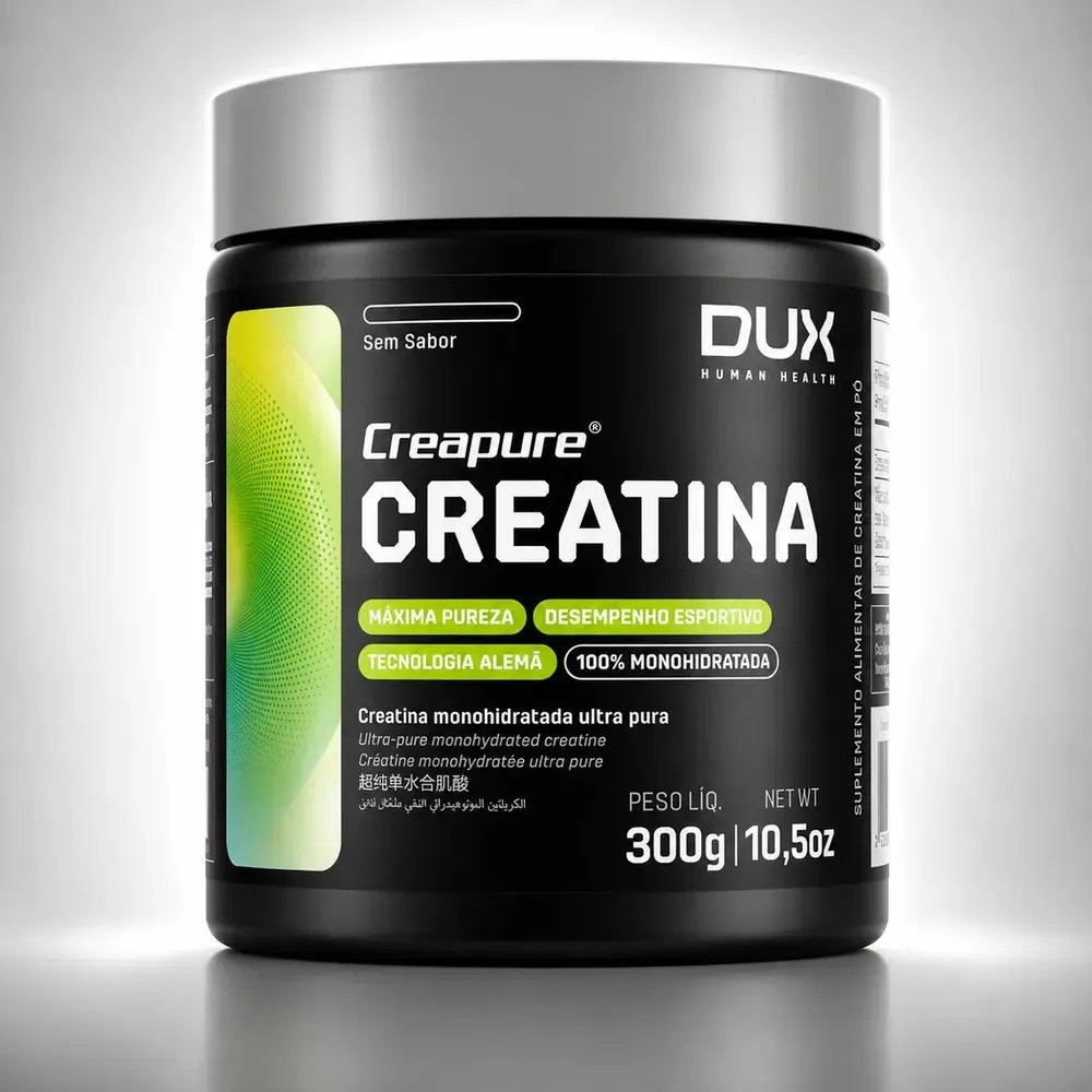 Creatina Dux Nutrition Creapure Em Pó Sem Sabor X 300g - 100% Original