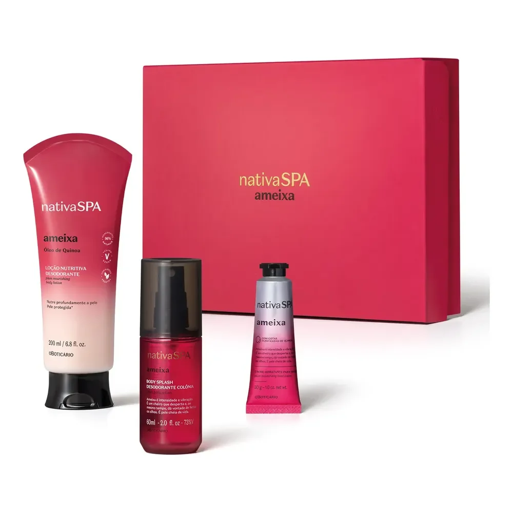 O Boticário  Kit Nativa Spa Ameixa ( 3 Itens )