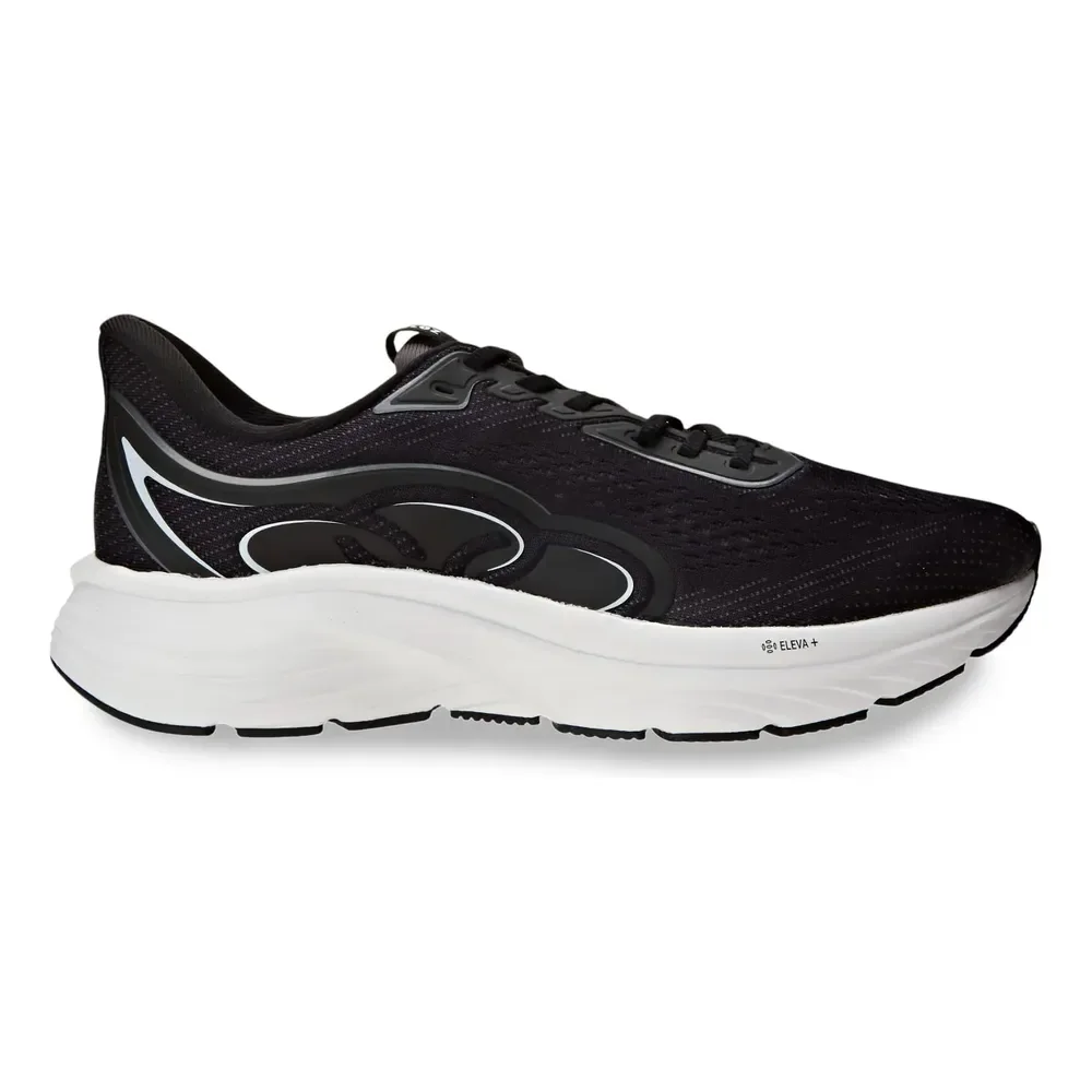 Tênis Masculino Olympikus Veloz 3 Preto Lisa 44 Br