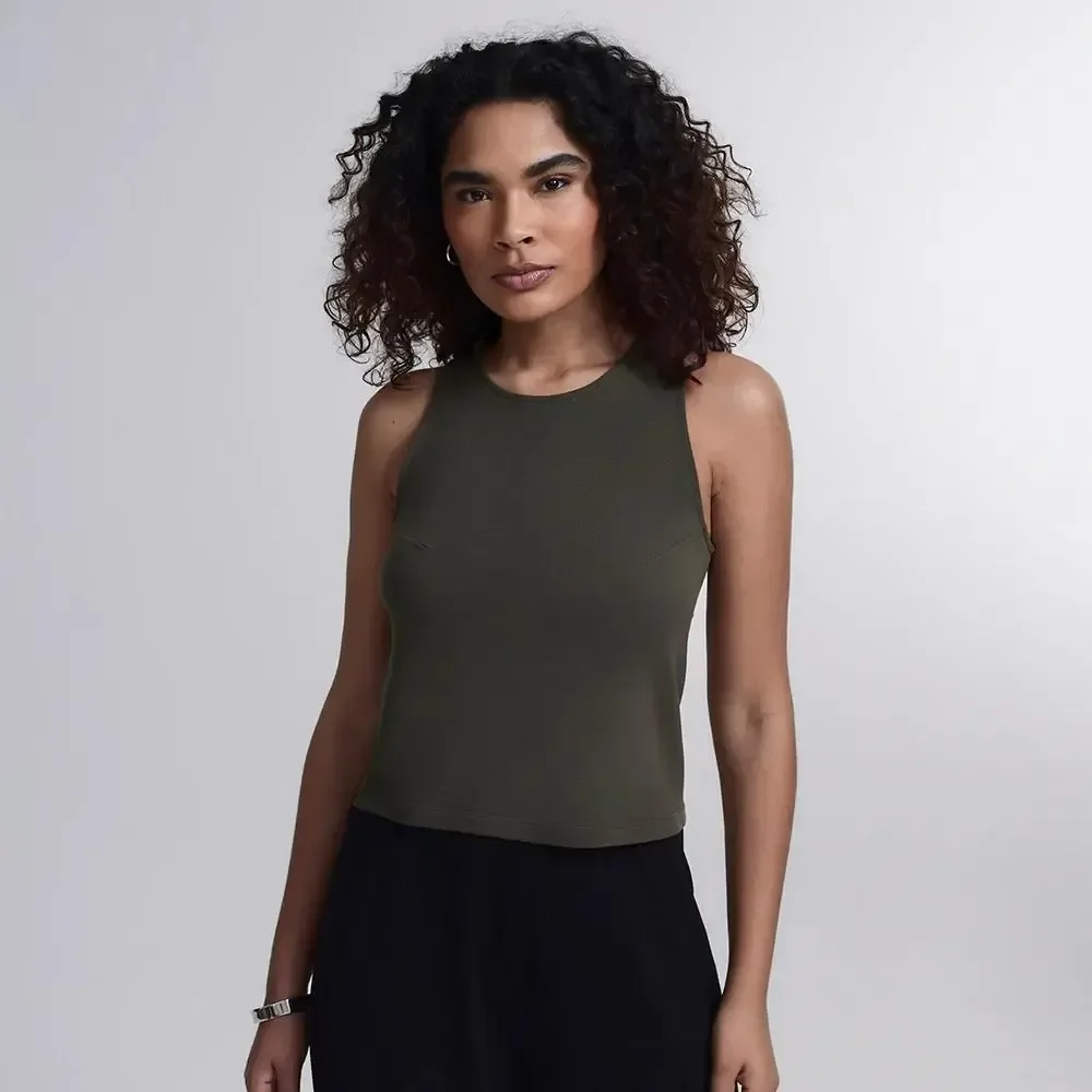 Regata Comfy Inlounge Feminino Insider Nori Green Canelado M