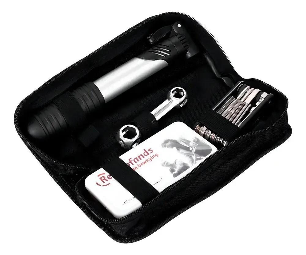 Kit Ferramentas Bicicleta Metal Show com Bomba e Acessórios