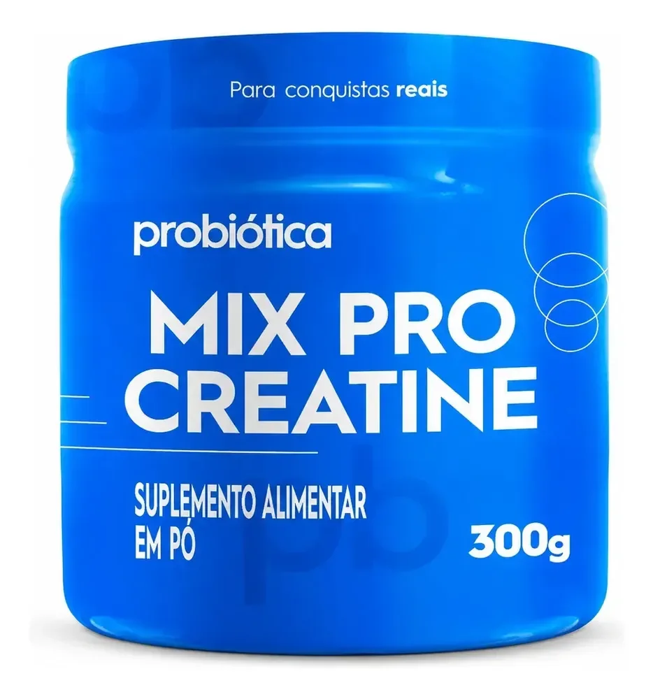 Suplemento Alimentar Em Pó Probiótica Mix Pro Creatine 300g