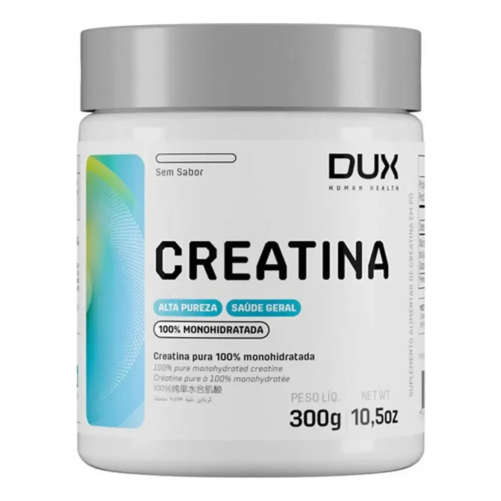 Creatina Dux Nutrition 300gr Monohidratada Pura Sabor Neutro Neutro