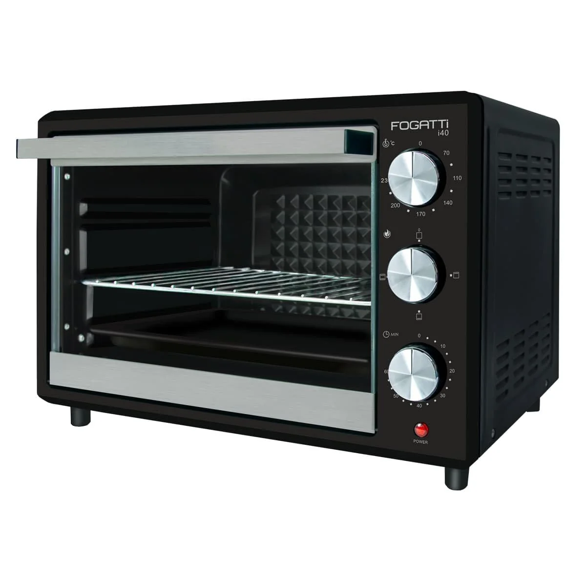 FORNO ELETRICO FOGATTI i40 PRETO 127v