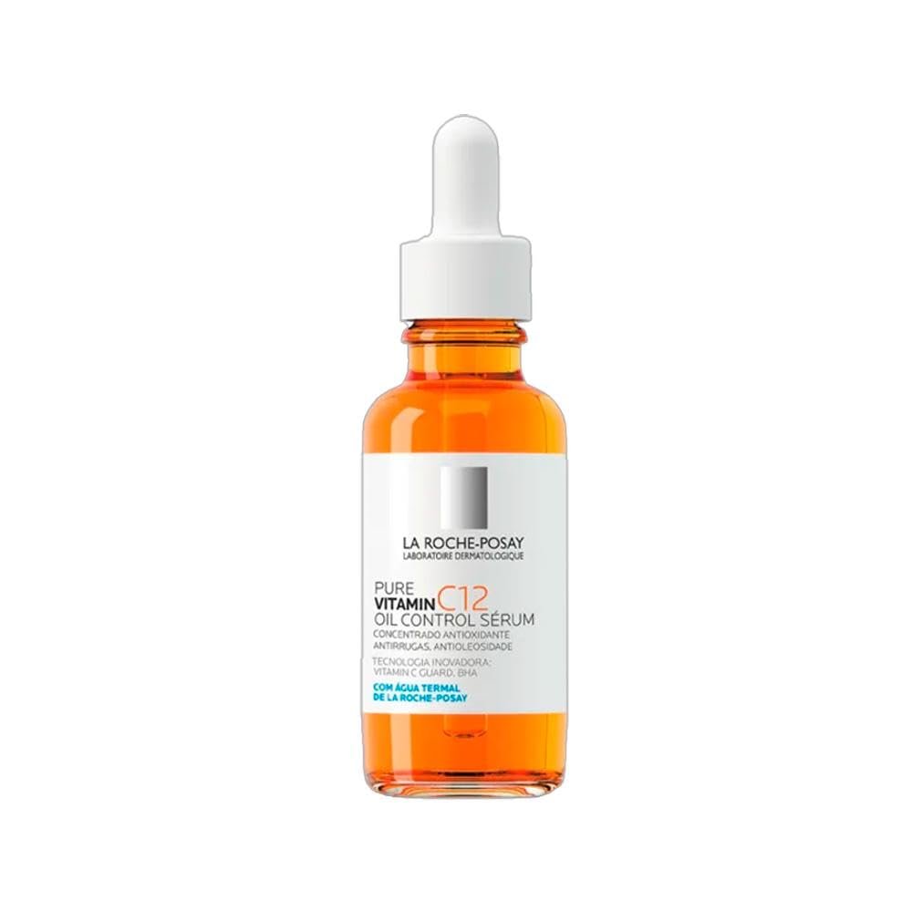 La Roche-Posay, Sérum Antirrugas para Peles Oleosas, Pure Vitamin C12 Oil Control