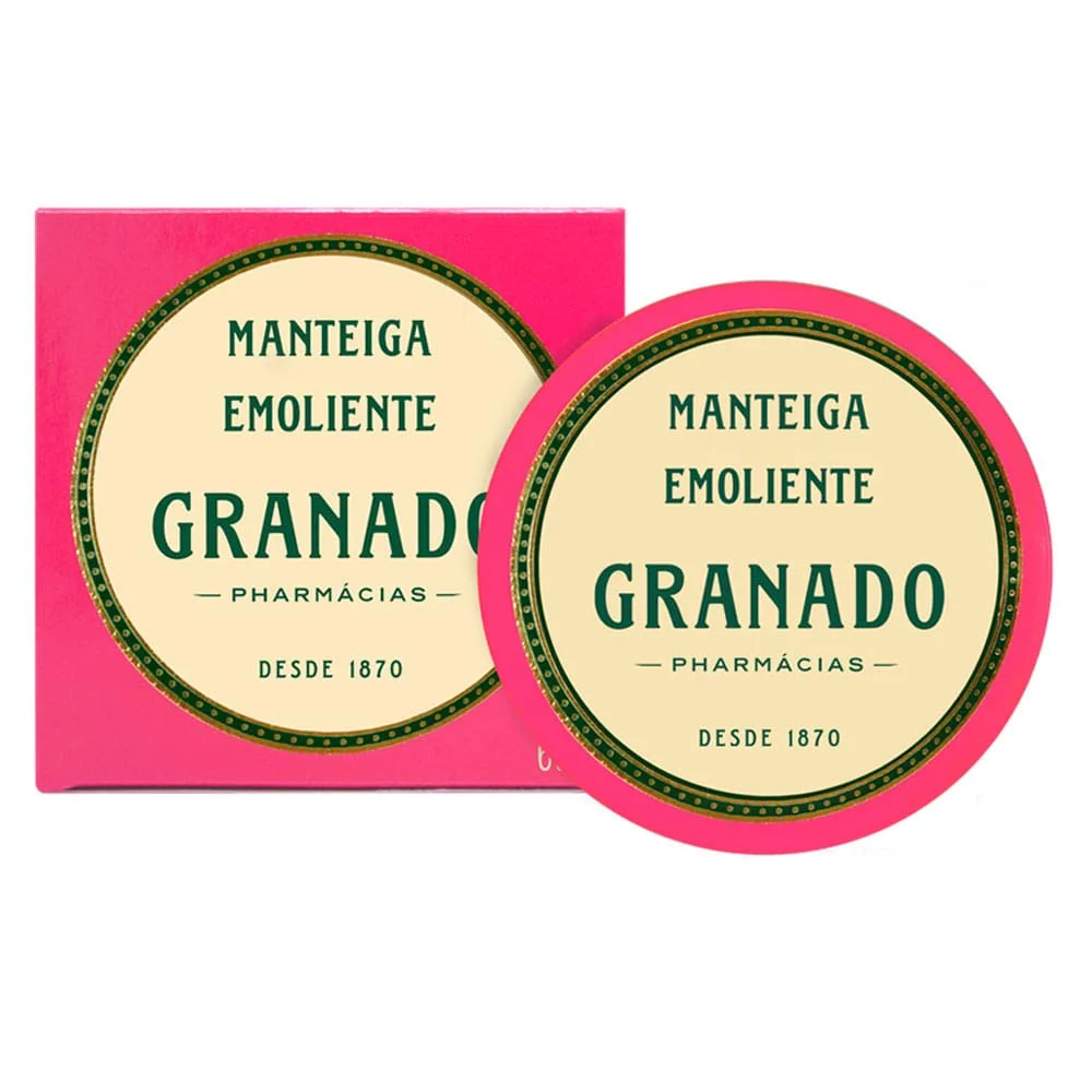 Granado Manteiga Emoliente, Rosa, 60g