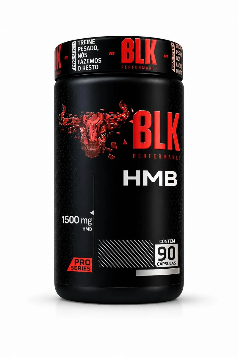 Hmb 1500mg 90 Cápsulas Sem Sabor - Blk Performance