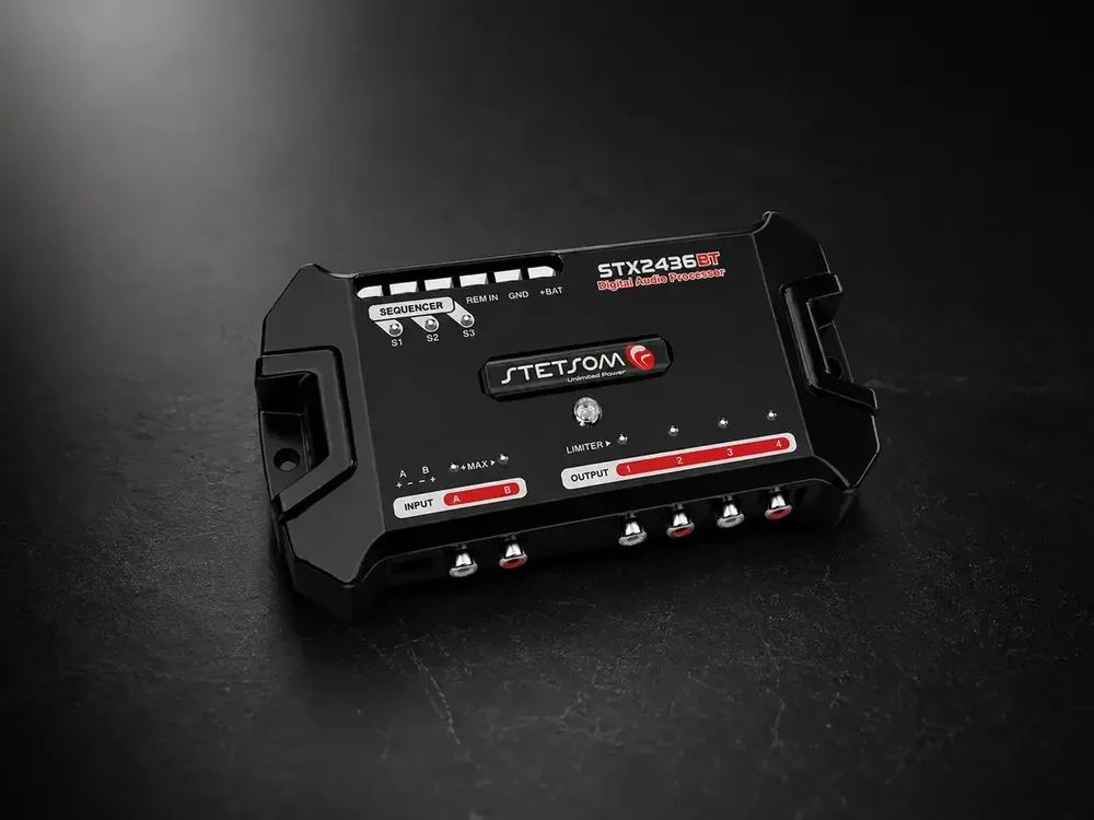 Processador de Áudio Digital Stetsom STX2436BT com Bluetooth TOP