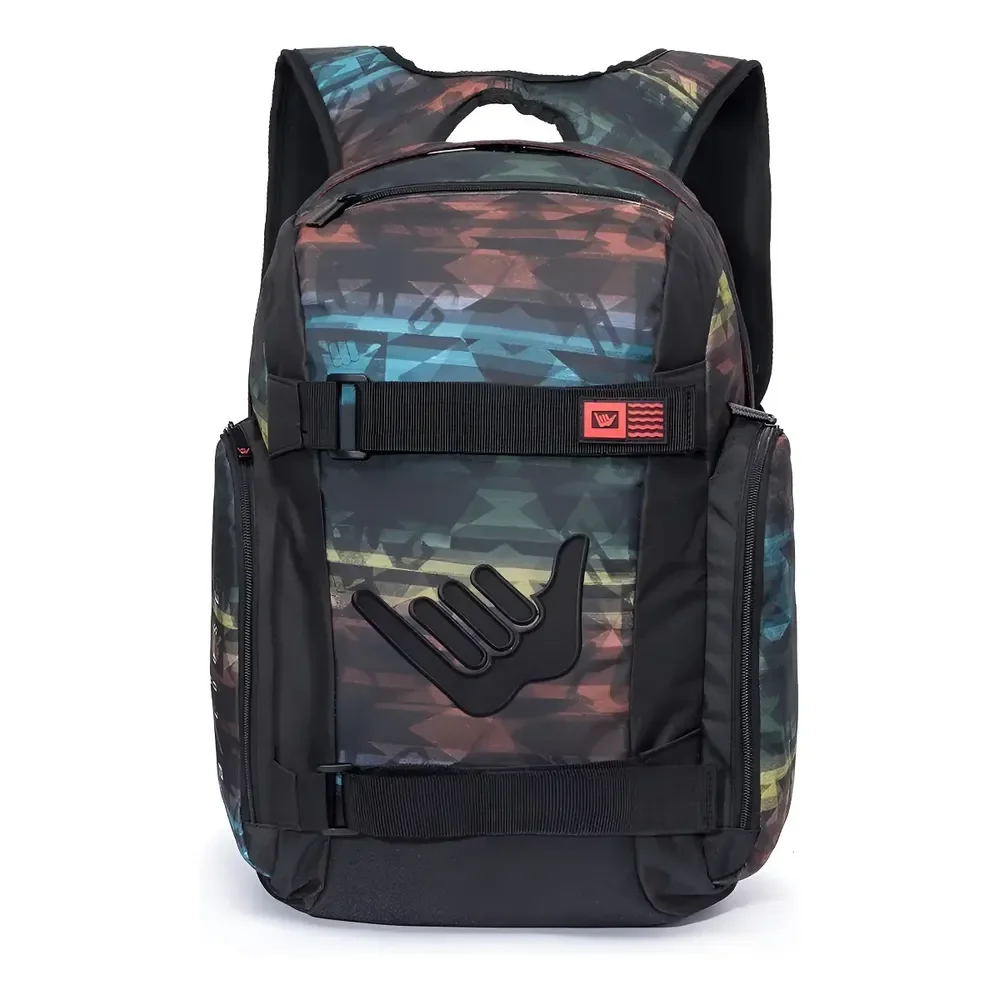 Mochila Hang Loose Plain Masculina P/ Notebook Moderna Reforçada 30 Litros Cor Preto Desenho Do Tecido Modelo 1 Imprimir