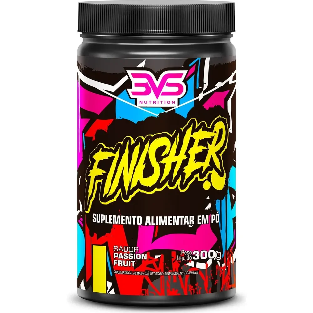 Pós Treino / Intra Treino Finisher 300g - Sabor: Passion Fruit - Fórmula Exclusiva Com 7 Ingredientes Que Auxiliam Na Recuperação Pós Treino Amino Energy Maracujá