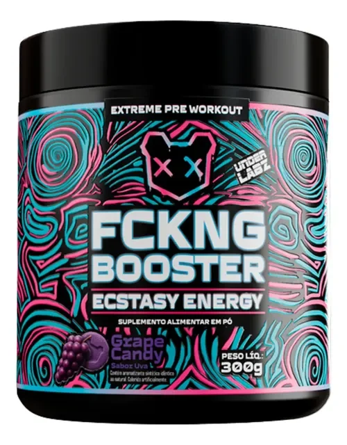Pré Treino Fckng Booster Under Labz Taurina Boro 300g