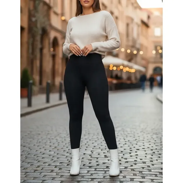 Calça Flanelada De Frio Inverno Leg Felpuda Térmica Grossa