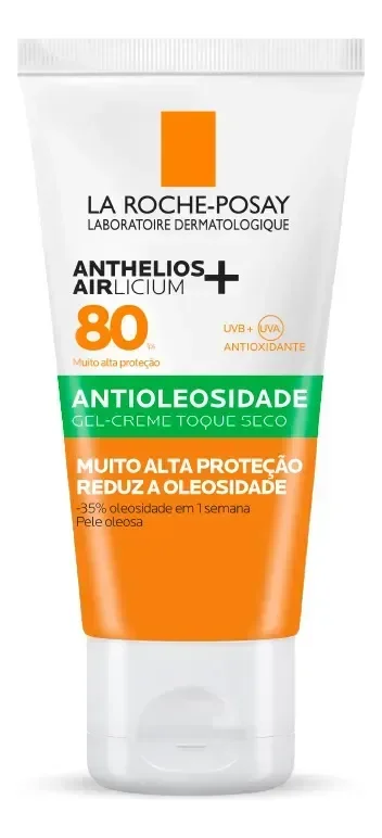 Protetor Solar Facial FPS 80 Antioleosidade Anthelios Airlicium La Roche-Posay 40g