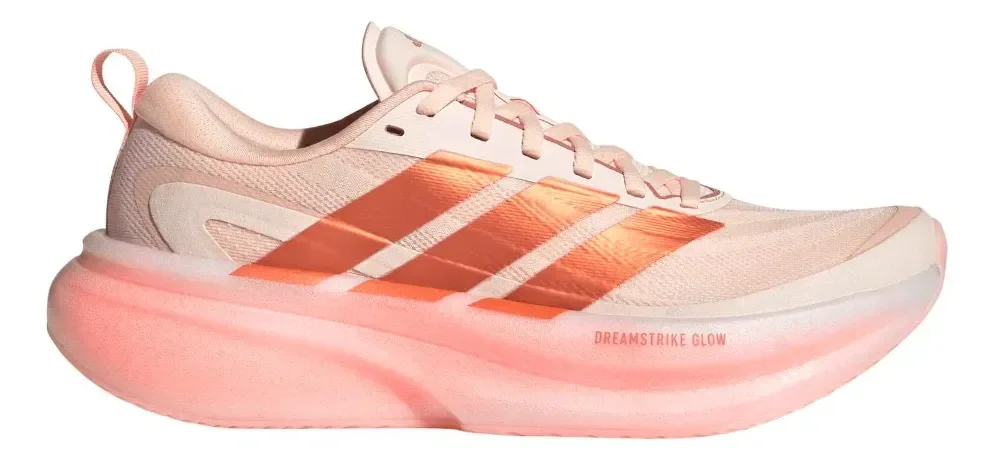 Tênis Feminino Supernova Glide adidas Laranja Liso 36 Br