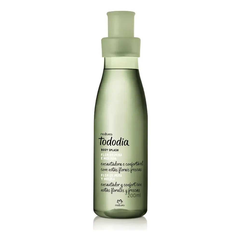 Natura Body Splash Tododia Flor De Pêra E Melissa 200ml